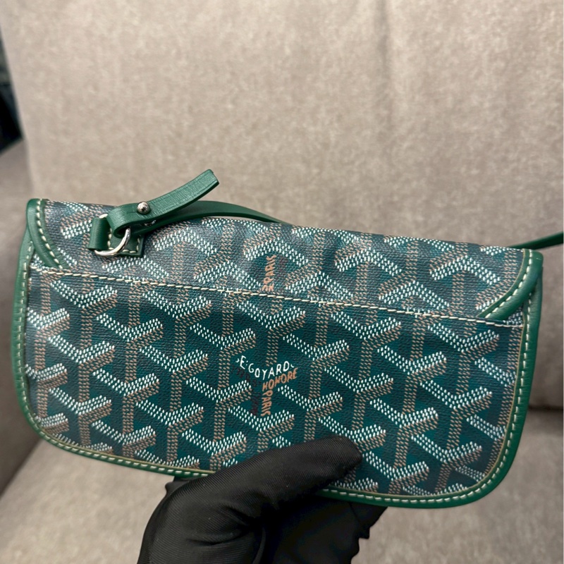 GOYARD綠色托特包pm-8