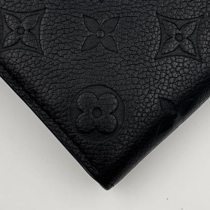 🌷LouisVuitton 黑色壓紋長夾錢包 ｜經典花紋✦fufu style 精品✦ 氣質款｜-10
