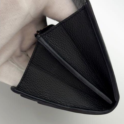 🌷LouisVuitton 黑色壓紋長夾錢包 ｜經典花紋✦fufu style 精品✦ 氣質款｜-14