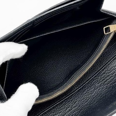 🌷LouisVuitton 黑色壓紋長夾錢包 ｜經典花紋✦fufu style 精品✦ 氣質款｜-19