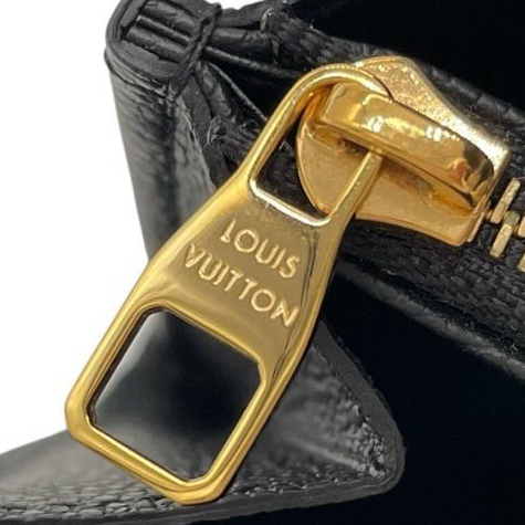🌷LouisVuitton 黑色壓紋長夾錢包 ｜經典花紋✦fufu style 精品✦ 氣質款｜-4