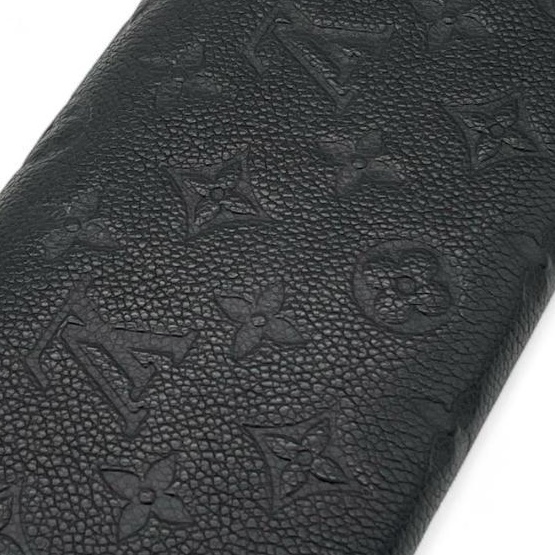 🌷LouisVuitton 黑色壓紋長夾錢包 ｜經典花紋✦fufu style 精品✦ 氣質款｜-9