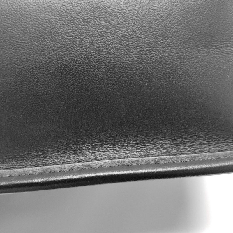 FENDI Kan I F 小號黑色牛皮單肩包斜挎包金色銀色五金可拆卸肩帶-17