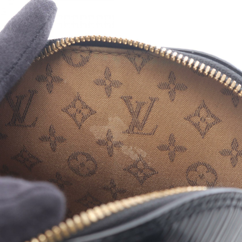 路易威登 Alma 雙肩包 M25103 Epi 皮革黑色二手女款 LV-4