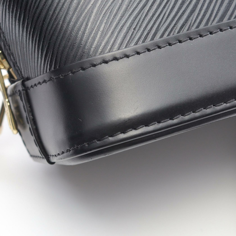 路易威登 Alma 雙肩包 M25103 Epi 皮革黑色二手女款 LV-6