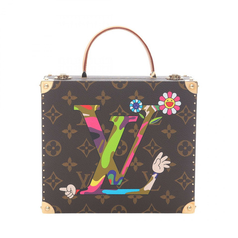 路易威登 × ™ 珠寶盒手提包 M92477 Monogram 圖案帆布 二手 LV
