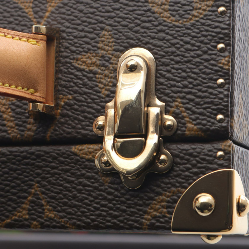 路易威登 × ™ 珠寶盒手提包 M92477 Monogram 圖案帆布 二手 LV-9