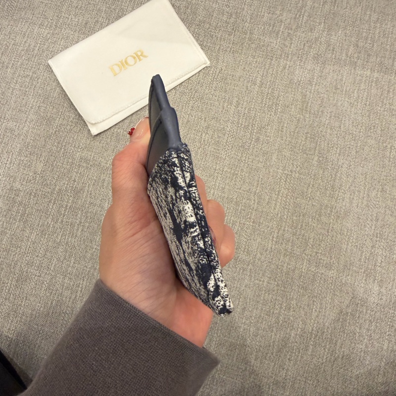 DIOR刺繡卡夾4卡-7