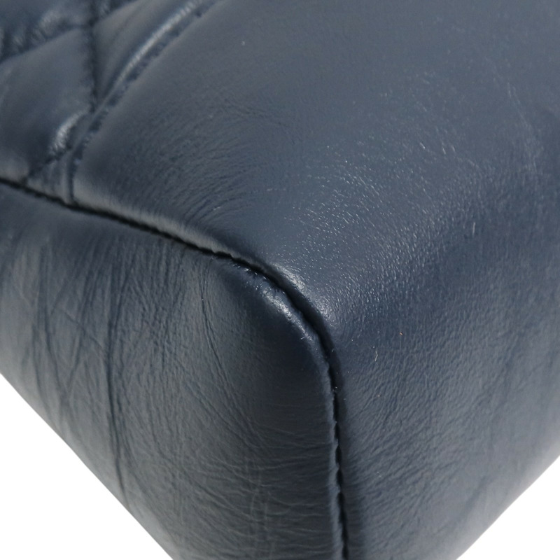 藍色 菱格紋 牛皮 31 Mini 肩背包【CHANEL 香奈兒】 AS4133-9