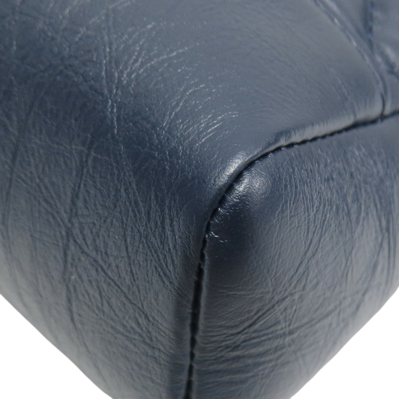 藍色 菱格紋 牛皮 31 Mini 肩背包【CHANEL 香奈兒】 AS4133-10