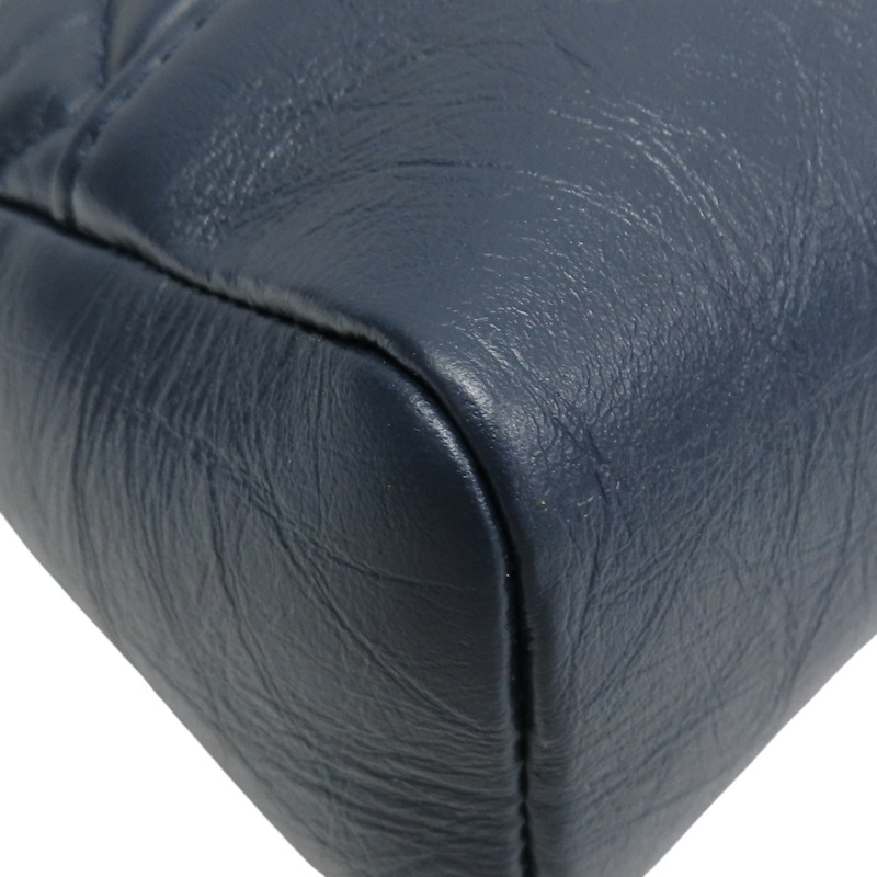 藍色 菱格紋 牛皮 31 Mini 肩背包【CHANEL 香奈兒】 AS4133-11