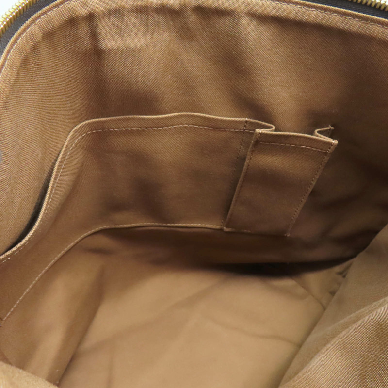 棕色 原花 帆布 Palermo GM 兩用包【LOUIS VUITTON LV 路易威登】 M40146-5