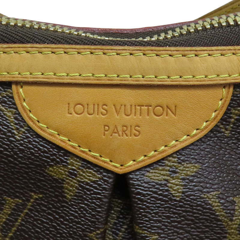 棕色 原花 帆布 Palermo GM 兩用包【LOUIS VUITTON LV 路易威登】 M40146-6