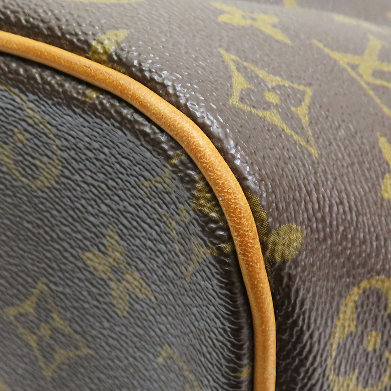 棕色 原花 帆布 Palermo GM 兩用包【LOUIS VUITTON LV 路易威登】 M40146-14