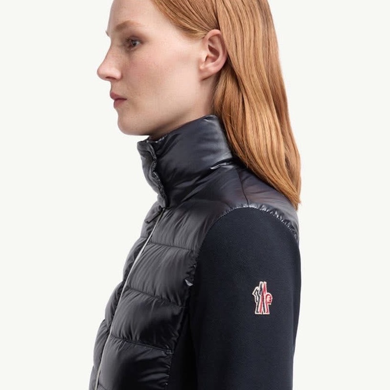 Moncler 黑色羽絨外套/女款/S號/全新美品-2