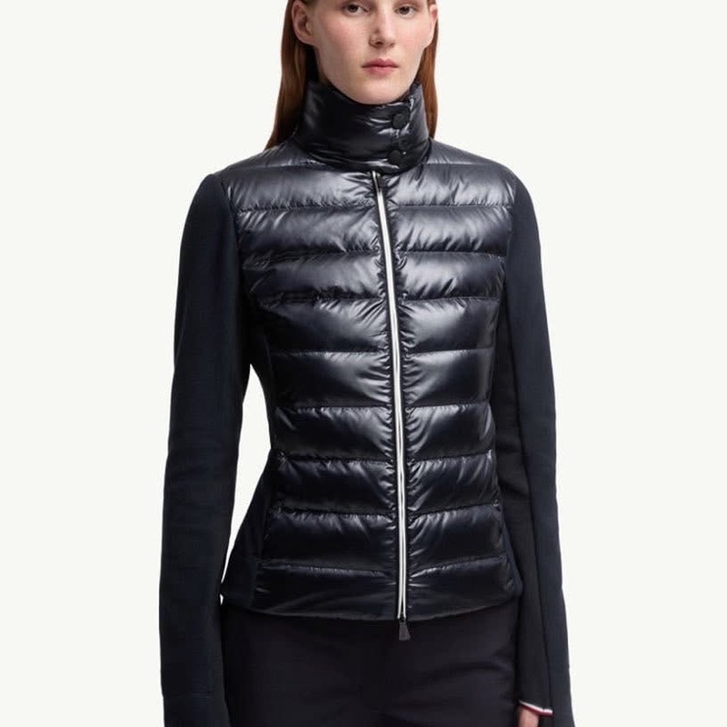 Moncler 黑色羽絨外套/女款/S號/全新美品-4