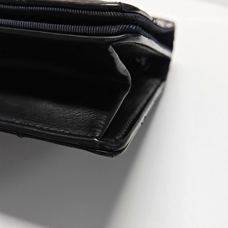 CHANEL藍色牛皮單肩包斜挎包釘色五金21開-12