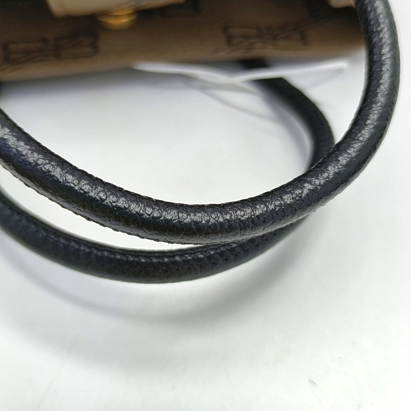 BALENCIAGA托特包超迷你卡其色塗層帆布印花斜挎包手提包單肩包金色五金可拆卸肩帶9.8新-8