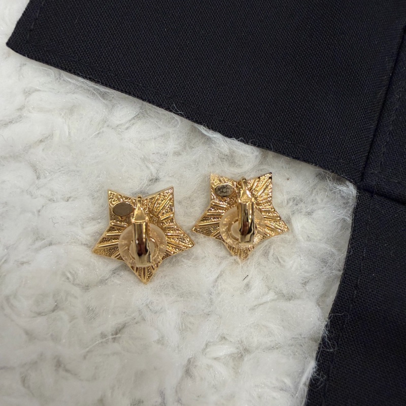 CHANEL星星夾式耳環 耳夾-6