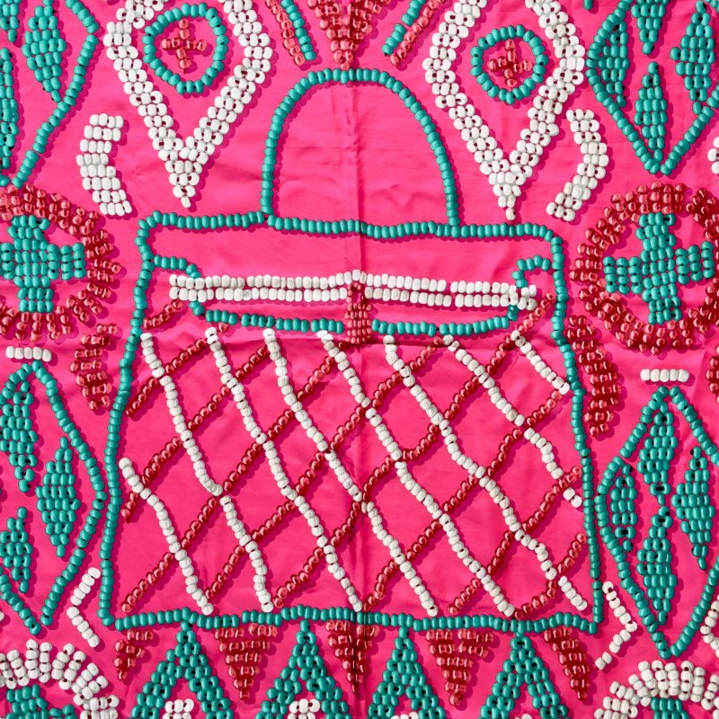 HERMES Kelly en Perles wash scarf 140 珍珠凱莉包 圍巾-1