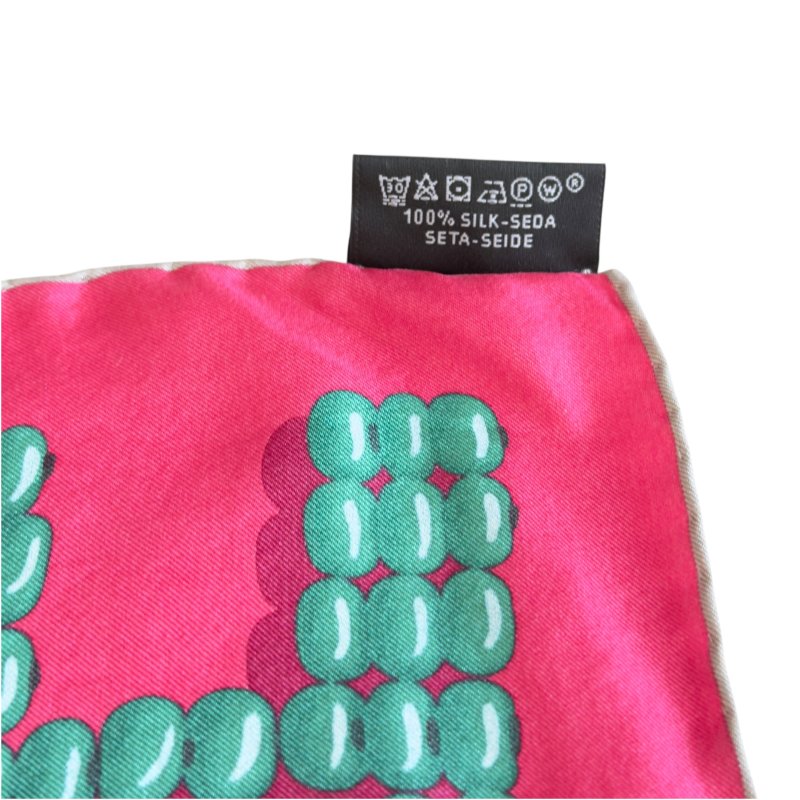 HERMES Kelly en Perles wash scarf 140 珍珠凱莉包 圍巾-6