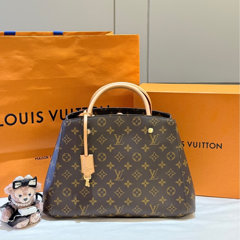 99新✨ 路易威登/Louis Vuitton 蒙田BB Monogram 33.0x 23.0-1