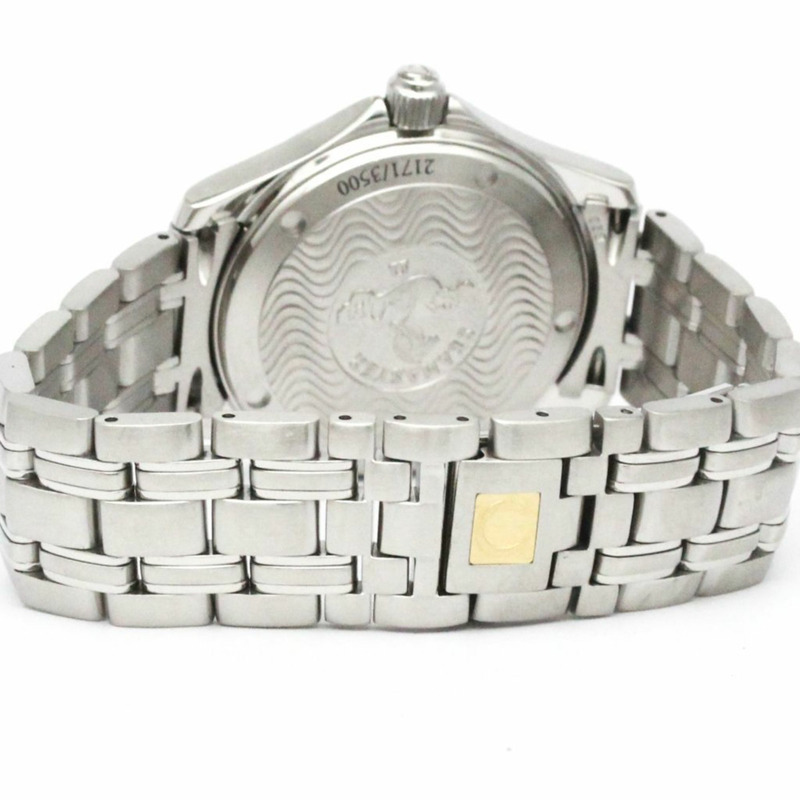 歐米茄海馬系列120米雅克馬約爾自動腕錶 2500.80 拋光款-4