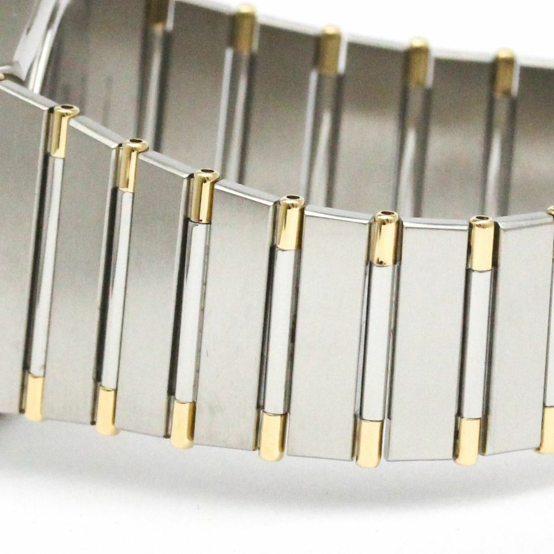 歐米茄星座系列18K金精鋼石英男士腕錶396.1070拋光款-2