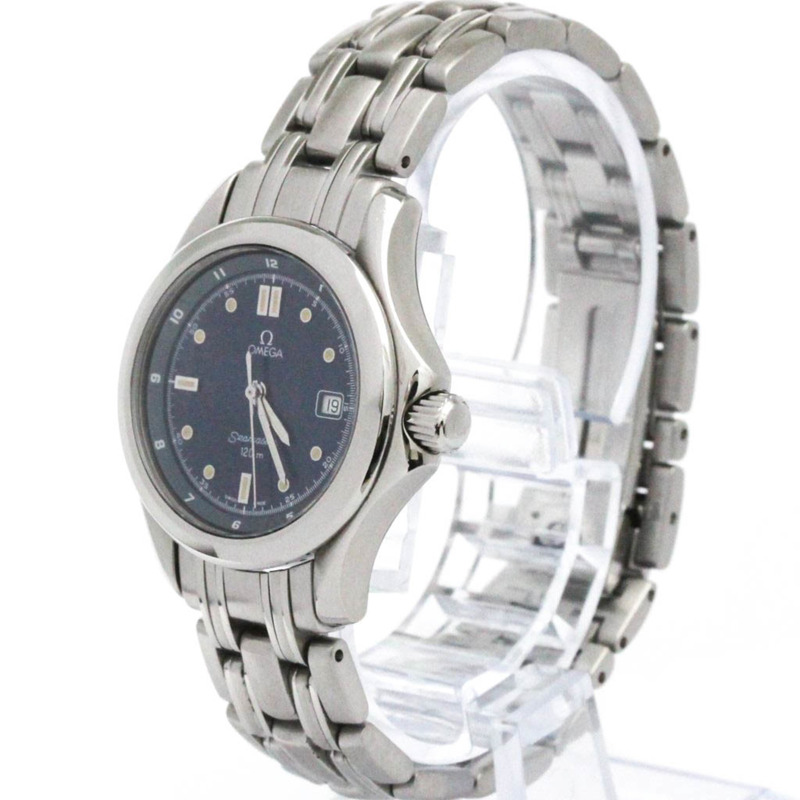 歐米茄海馬系列120公尺精鋼石英女錶 2571.80 拋光款-1