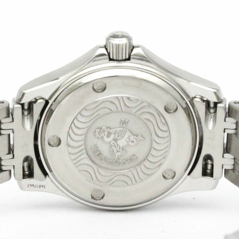 歐米茄海馬系列120公尺精鋼石英女錶 2571.80 拋光款-5