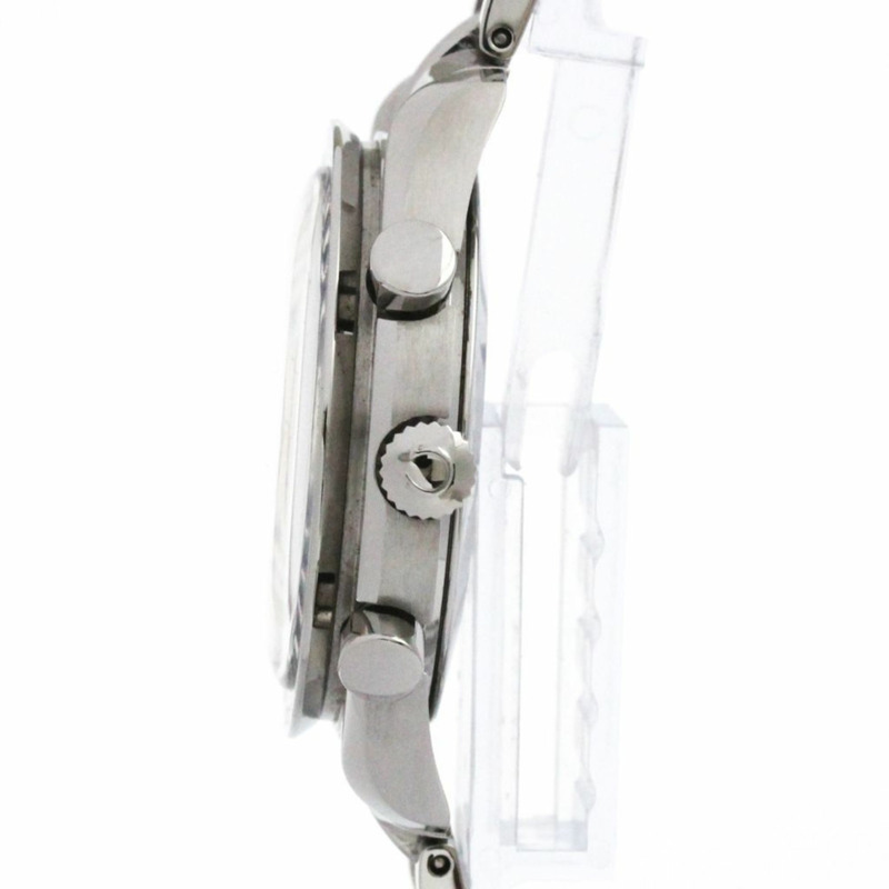 歐米茄超霸系列自動機械粉紅珍珠貝母錶盤精鋼腕錶 3502.78 拋光-3