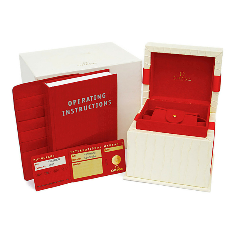 歐米茄星座系列精鋼石英女錶 1562.40 拋光款-5