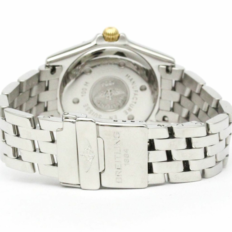 百年靈 Callistino 18K 金鋼女錶 B52045.1 拋光-4