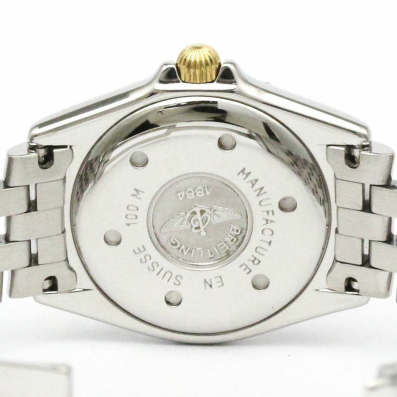 百年靈 Callistino 18K 金鋼女錶 B52045.1 拋光-5