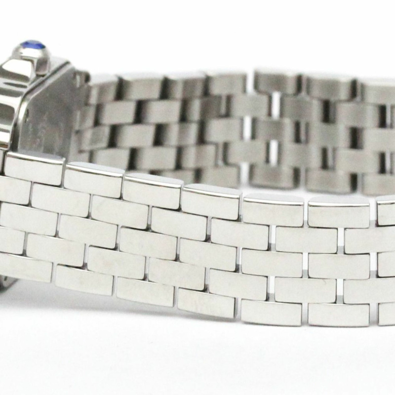 卡地亞 Santos Demoiselle 精鋼石英女錶 W25064Z5 拋光-2