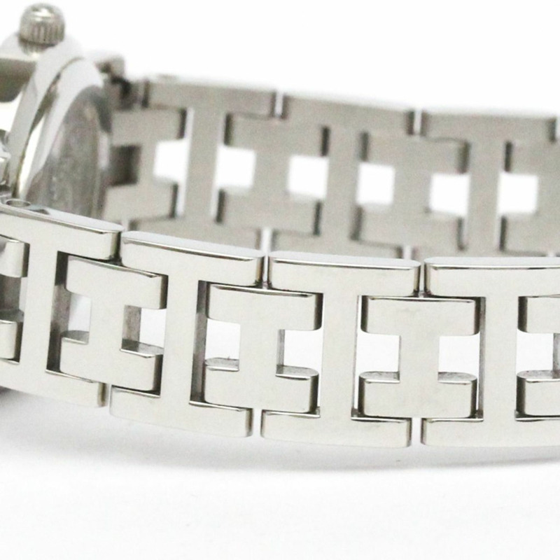 愛馬仕 Clipper 系列鑽石藍珍珠母貝精鋼女士腕錶 CO1.230 拋光-2