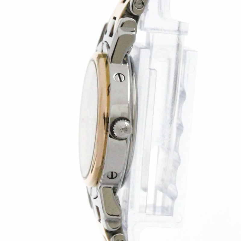 愛馬仕 Clipper 系列鑽石粉紅珍珠貝母錶盤石英錶 CL4.222 拋光-3