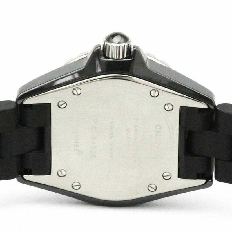 香奈兒 J12 陶瓷橡膠石英女士腕錶 H0681 拋光-6