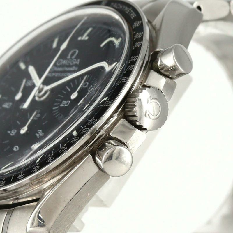 歐米茄超霸專業3570.50不鏽鋼腕錶，手動上鍊-3