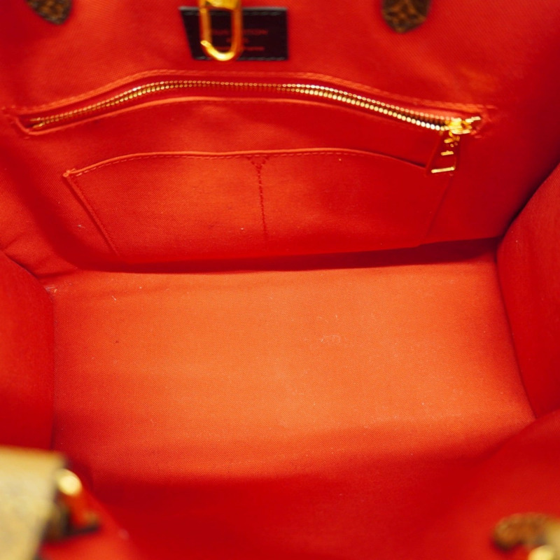 路易威登 Monogram Giant Reverse On-the-Go MM 手提包 M45039 棕色 2-Way 女士款-3