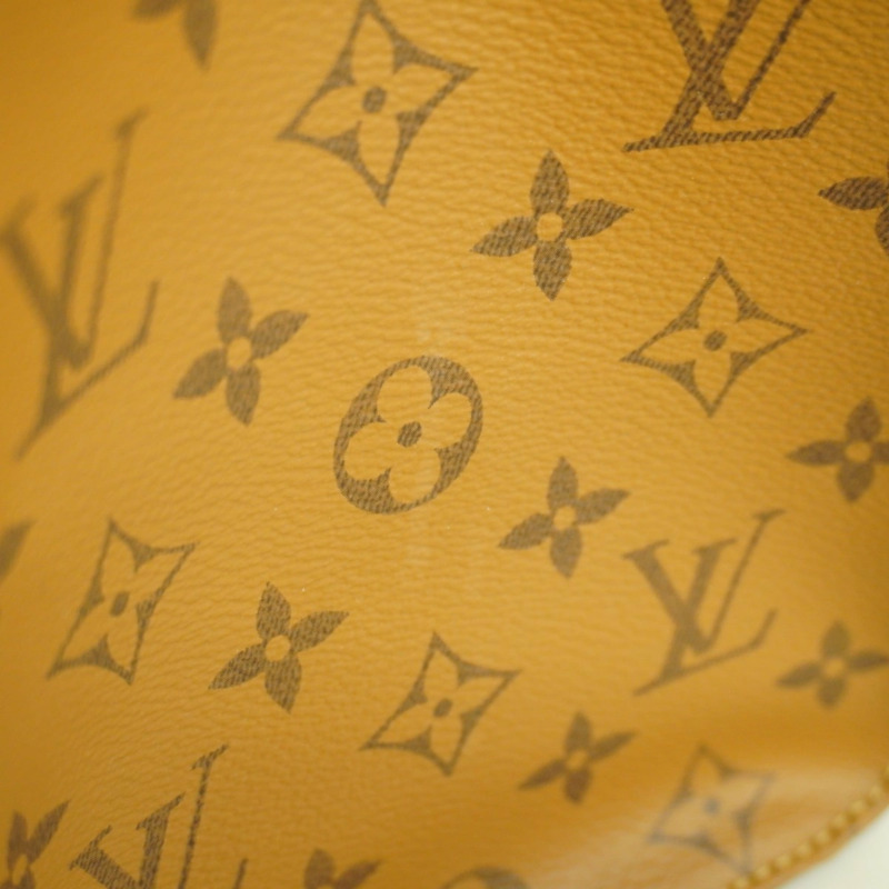 路易威登 Monogram Giant Reverse On-the-Go MM 手提包 M45039 棕色 2-Way 女士款-7