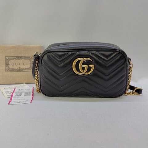 GUCCI GG Marmont拉鍊相機包