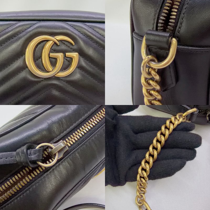 GUCCI GG Marmont拉鍊相機包-5