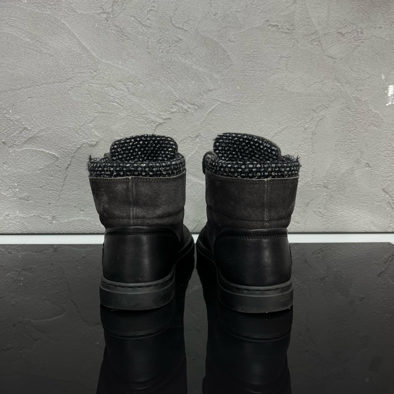 CHANEL 香奈兒 花呢高幫休閒鞋/尺碼36碼/ 成色98新 穿著一兩次/編碼 TC00253-4