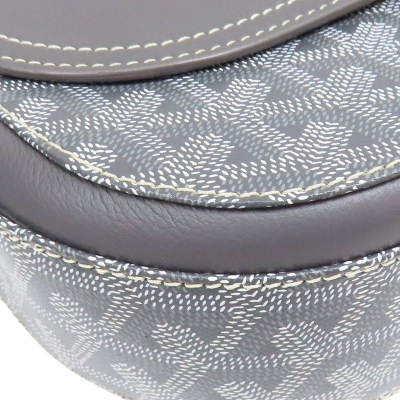 灰色 Goyardine 帆布 233 PM 肩背包【GOYARD 高雅德】-7