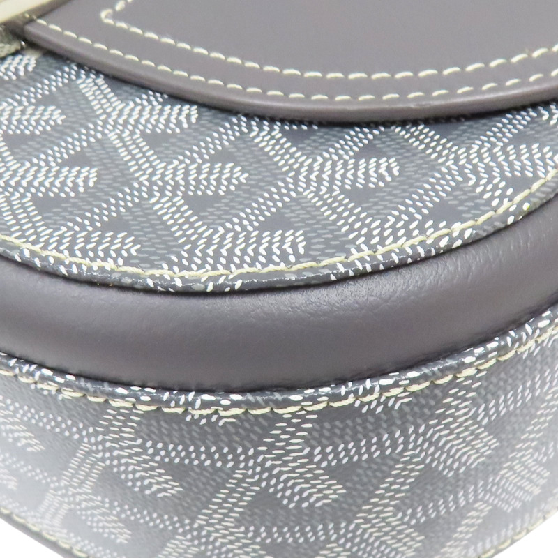 灰色 Goyardine 帆布 233 PM 肩背包【GOYARD 高雅德】-8