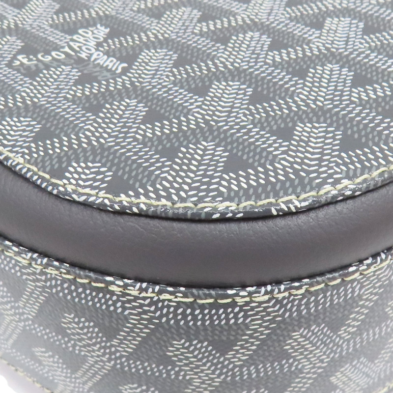 灰色 Goyardine 帆布 233 PM 肩背包【GOYARD 高雅德】-9