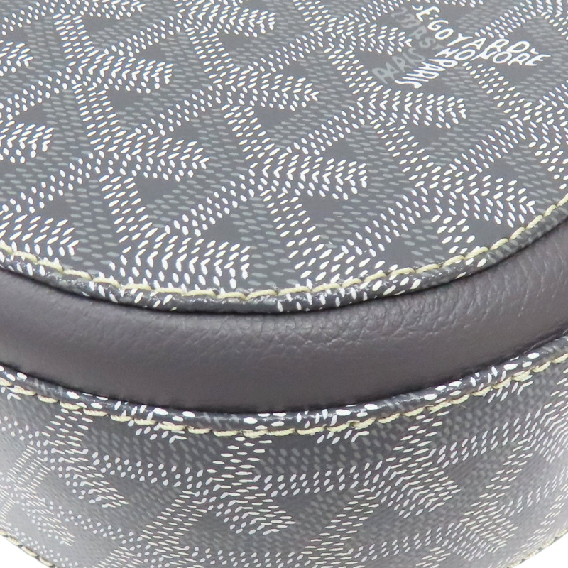 灰色 Goyardine 帆布 233 PM 肩背包【GOYARD 高雅德】-10