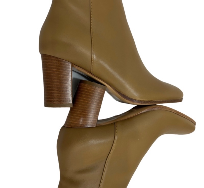 Hermès Kelly扣焦糖色短靴 EU37.5-3