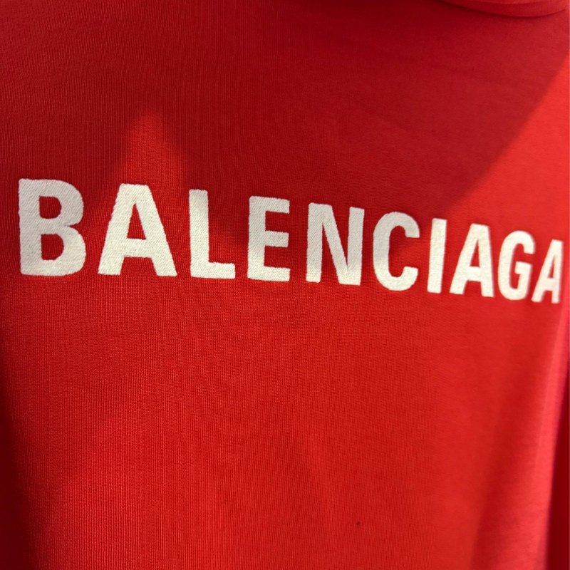 💎Han's house精品服飾💎Balenciaga 巴黎世家 刺繡 LOGO 連帽 衛衣 帽T-4